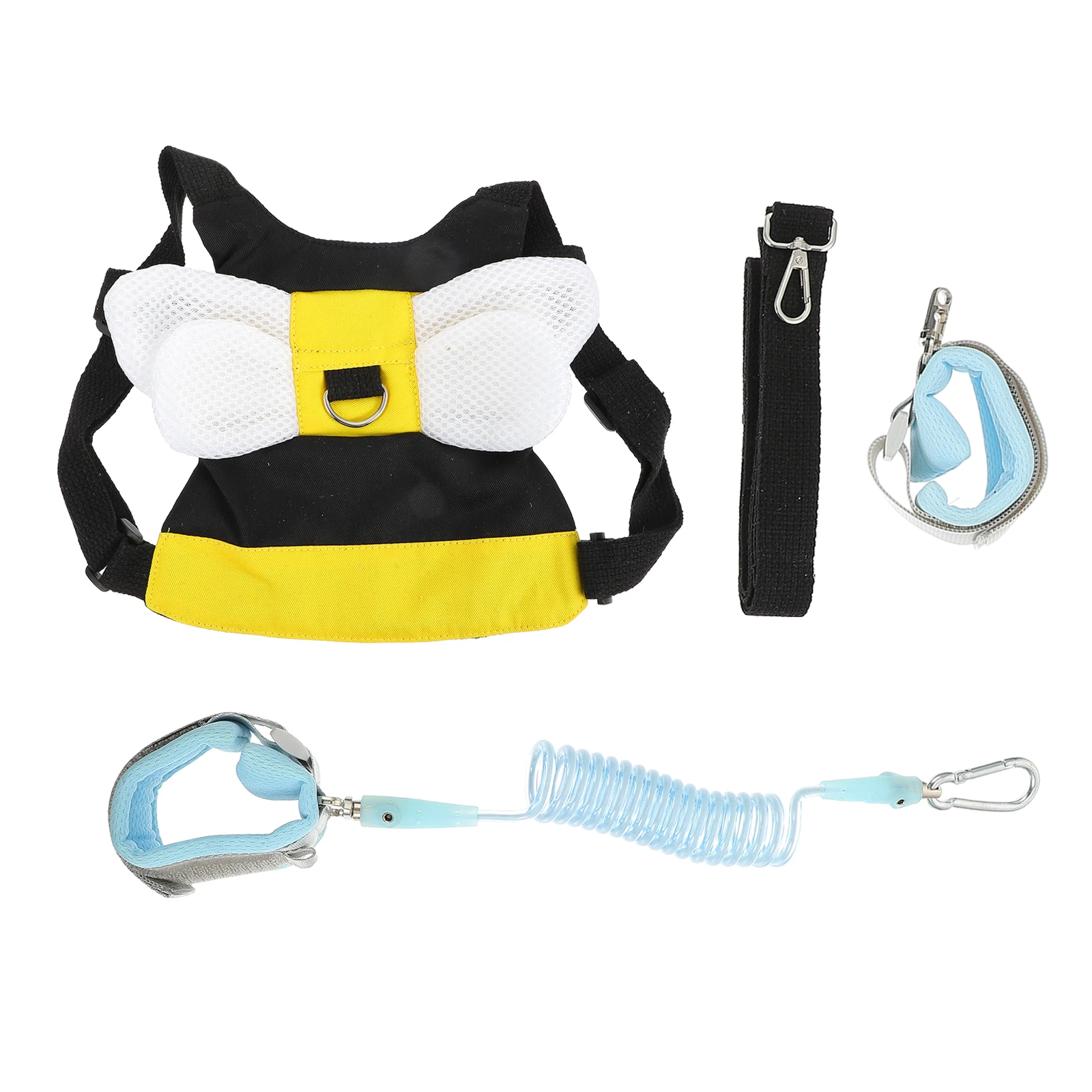 

Toddler Anti Lost Strap Kids Safety Harness Leash Breathable Adjustable 1 5m Straps D Rings Wristb Child Walking Belt
