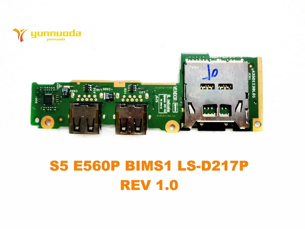 BIMS1 LS-D217P  For Lenovo S5 E560P USB Board SD Card Reader tested good