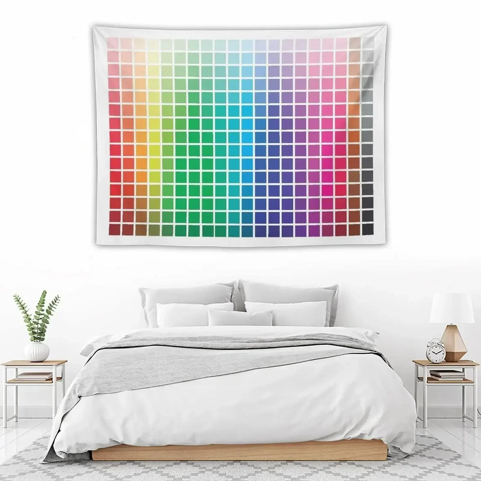

graphic designer color chart Tapestry On The Wall Room Design Tapestry