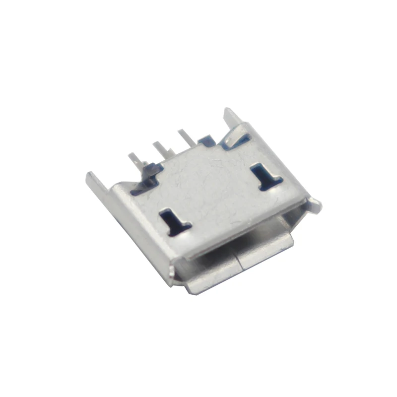 【50-10PCS】 Micro USB 5pin Female Connector For Mobile Phone Charging SMT Socket Data Jack Connector Port PCB Board