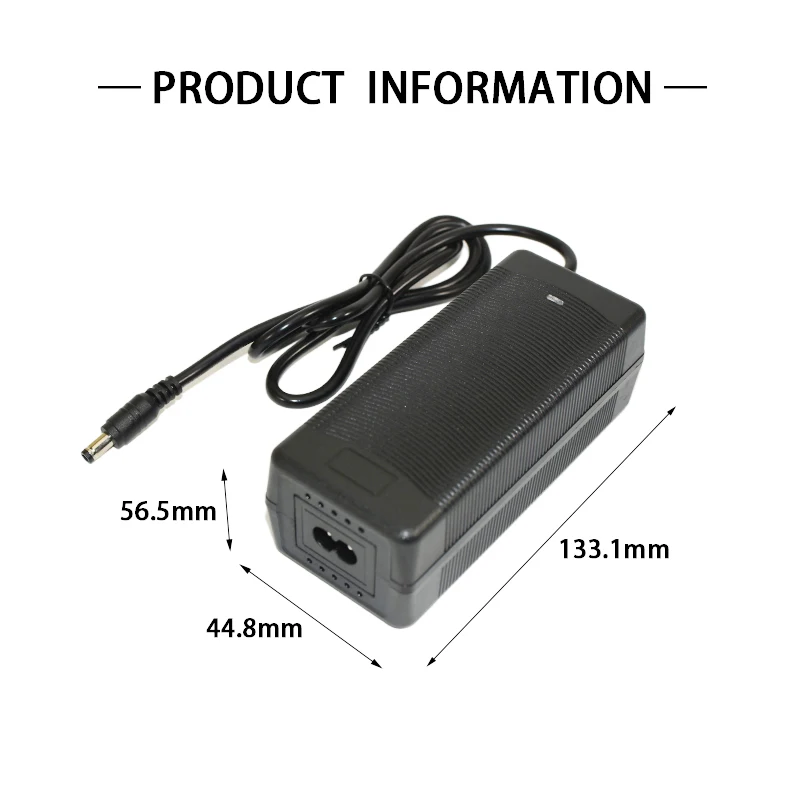 46.2V 3A Li-ion Battery Charger Used for charging power tools 11S 40.7V li-ion battery charger Built-in high-speed cooling fan