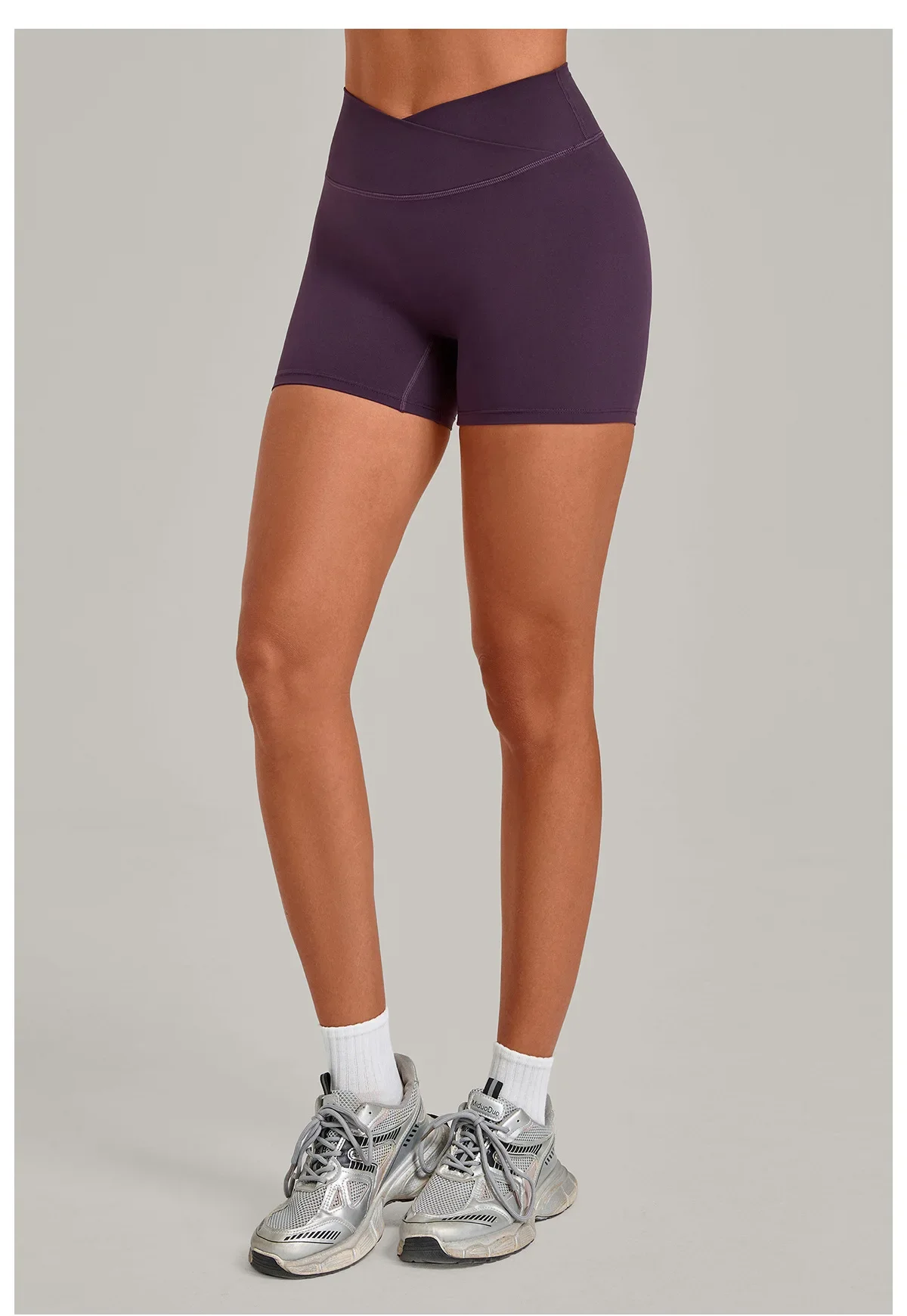 Summer Yoga Shorts Women's High Waist  Fitness Sports Pilates Gym Shorts Running Cycling Shorts Breathable Sports Tights Workout