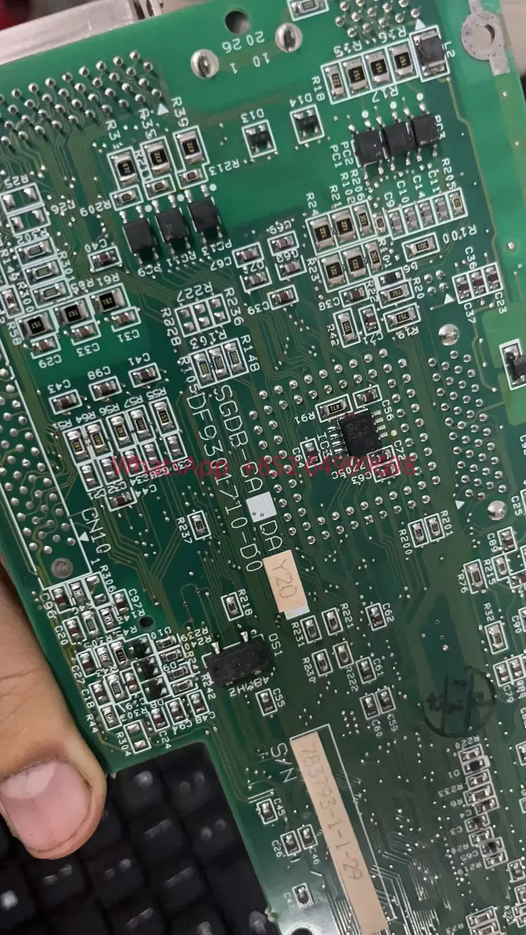 

DF9301710 Used board For SGDB-05VDY239