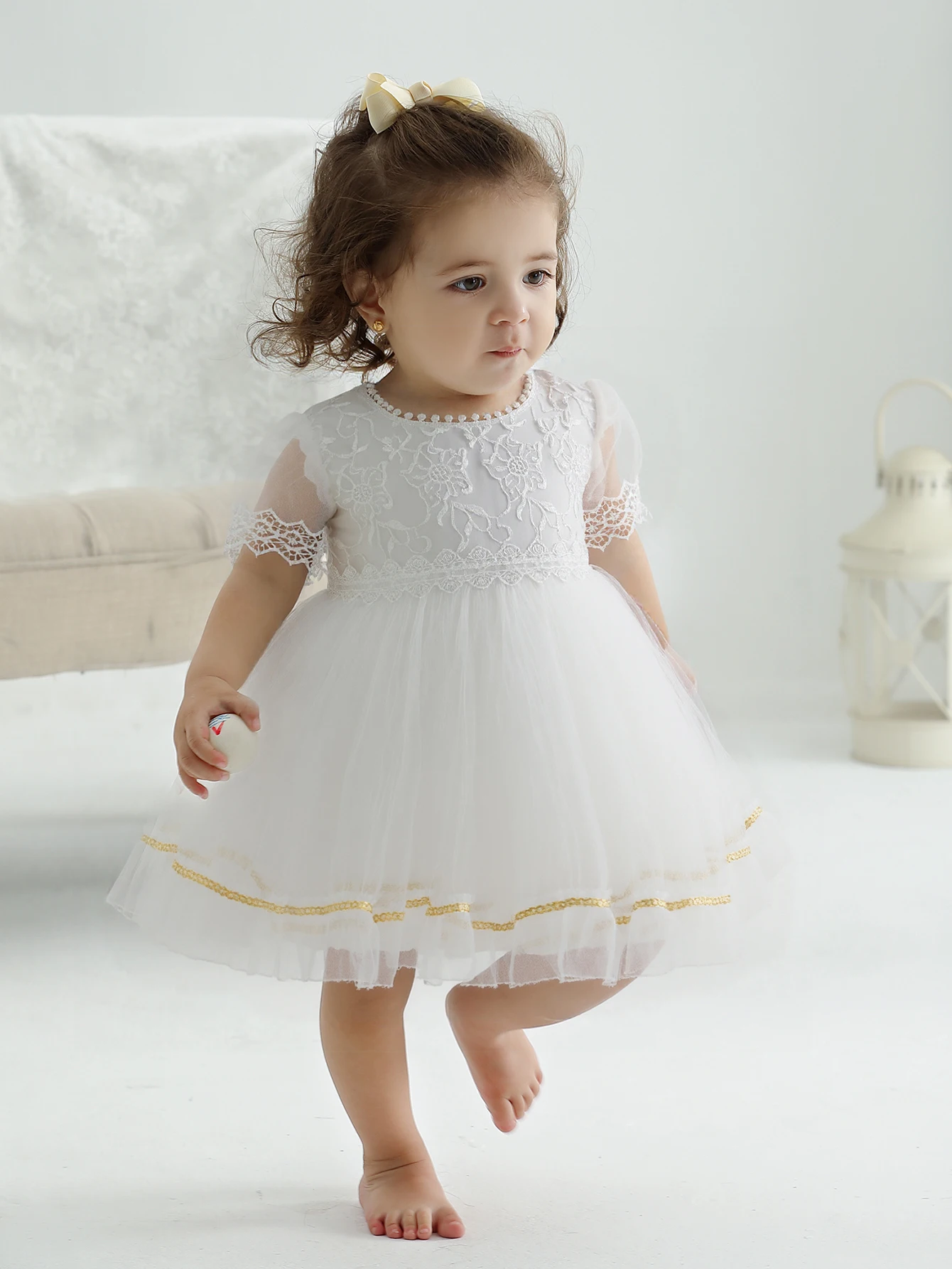 

2 Year Olds Birthday And Special Occasion Girl Dress Party Ball Dress Preschool Dress Embroidery Design