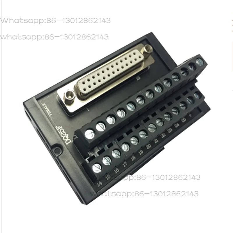 DB25 European-style wiring relay terminal block adapter board compatible with ADAM-3925