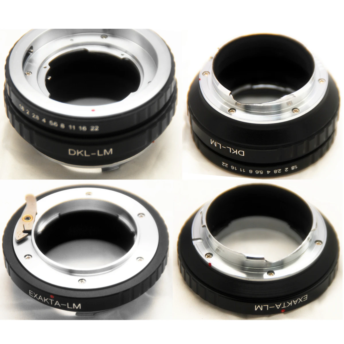 محول العدسة لـ Leica R Contarex CRX Contax CY Retina Schneider DKL EXAKTA EXA Konica AR Rollei QBM إلى LM-EA7 EA9 حلقة محول