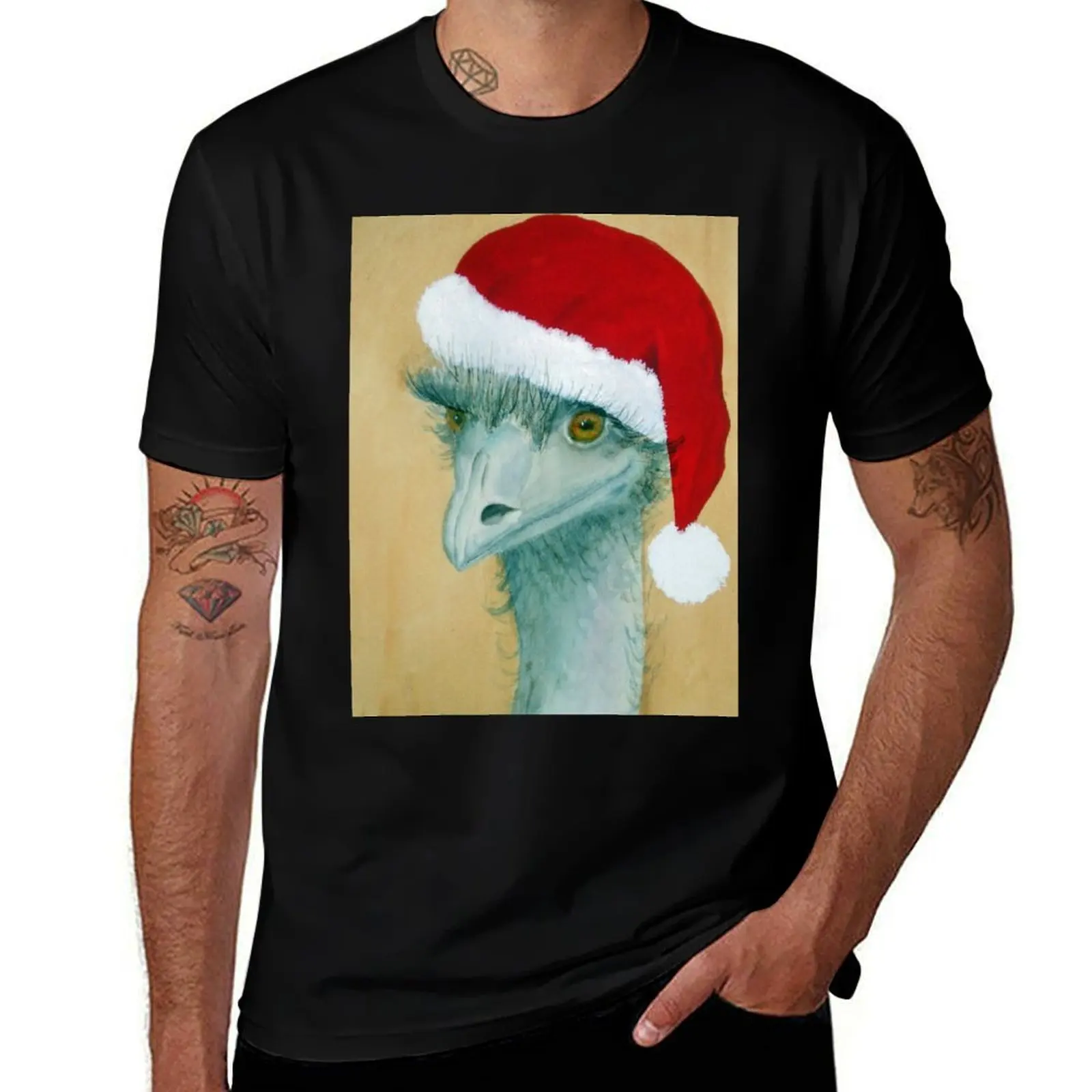 Christmas Emu T-Shi…