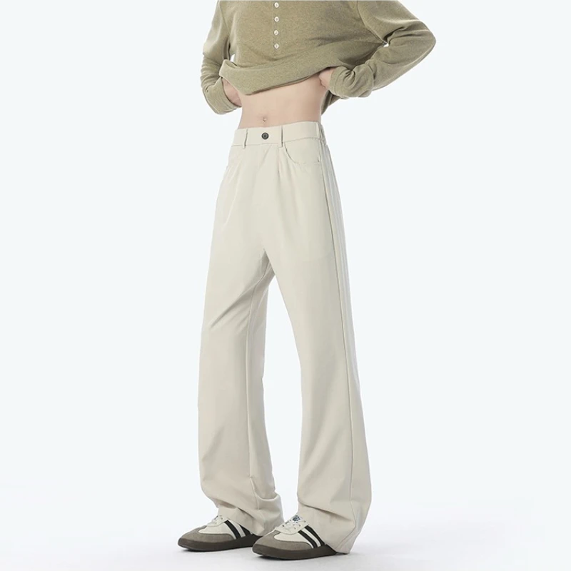 

Мужские брюки для костюма: весенне-летние, деловые повседневные, классические однотонные, эластичные, свободные, прямые, брендовые рабочие брюки для мужчин