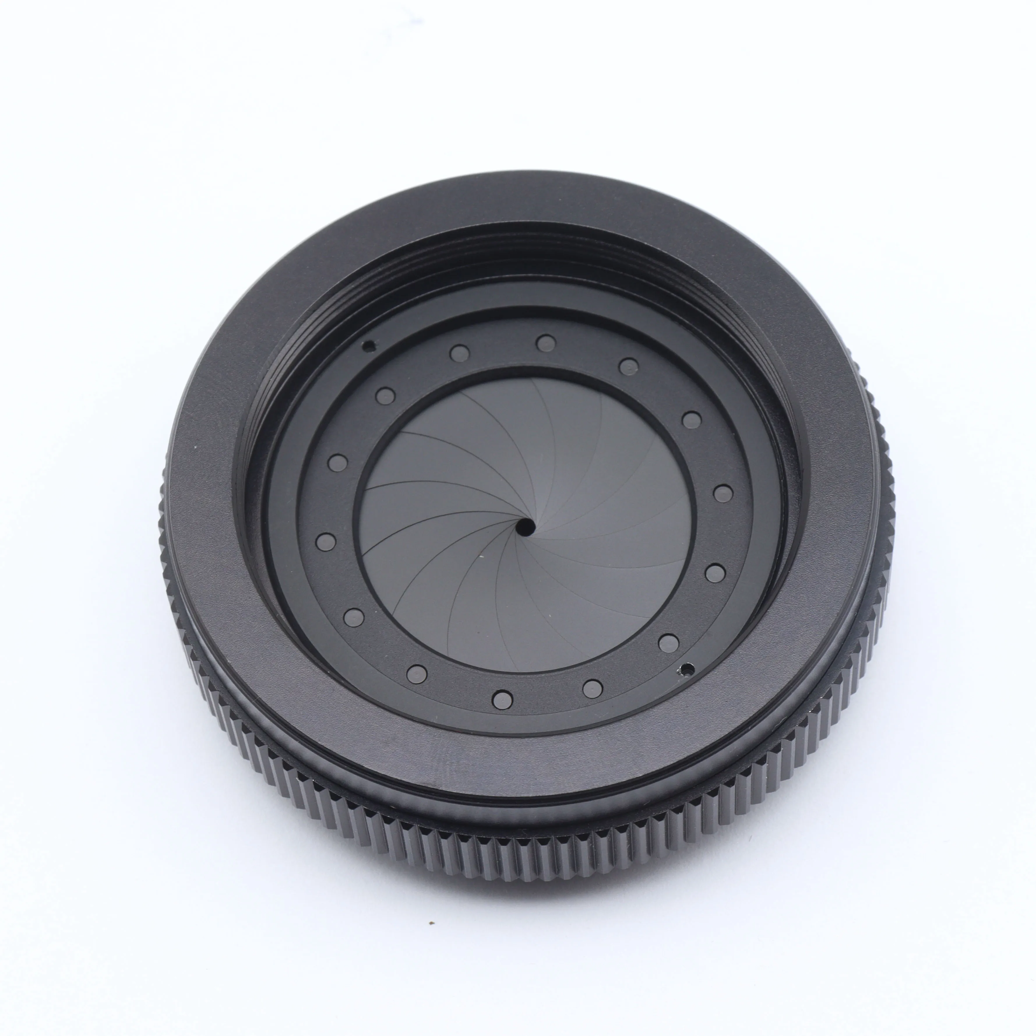 Abertura ajustável 1.5-29mm íris diafragma M42 para M42 câmera lente módulo adaptador anel