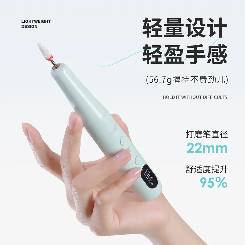 Nail Art Pen Storage Polisher Professional Nail Remover Dead Manicure Portable Front Treatment Nail Art Tool view 4