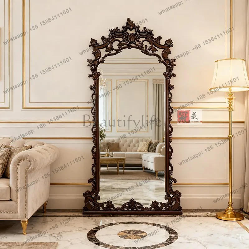 XX.Bathroom Decoration Clear Beauty Salons Mirrors Clear Full Body Wall Design Mirror Full Length Beautiful Things Decoracion Pa