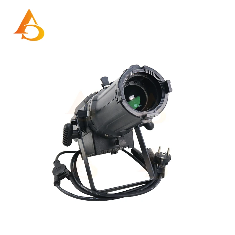 Mini 100W  DMX Zoom Profile Surface Studio Gobo Spotlight Variable Zoom Ellipsoidal DMX LED Leko for Light Show DJ CLUB image 2