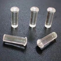 Transparent PC Material 4mm Round Head Led Light Guide Pipe PLP5-2-125