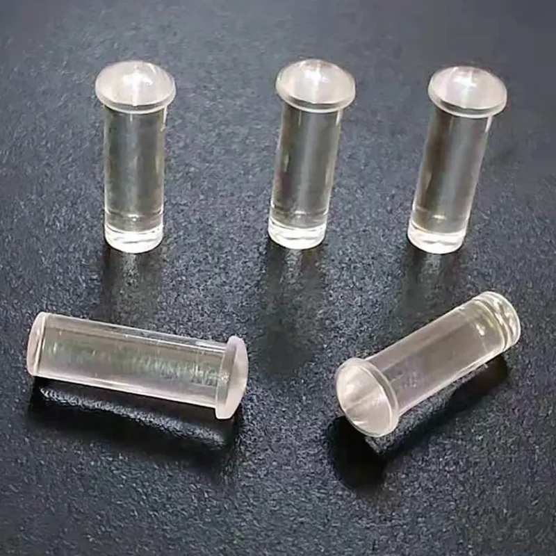 Przezroczysta materiał PC 4mm okrągła głowica Led przewodnik światła PLP5-2-125 rury