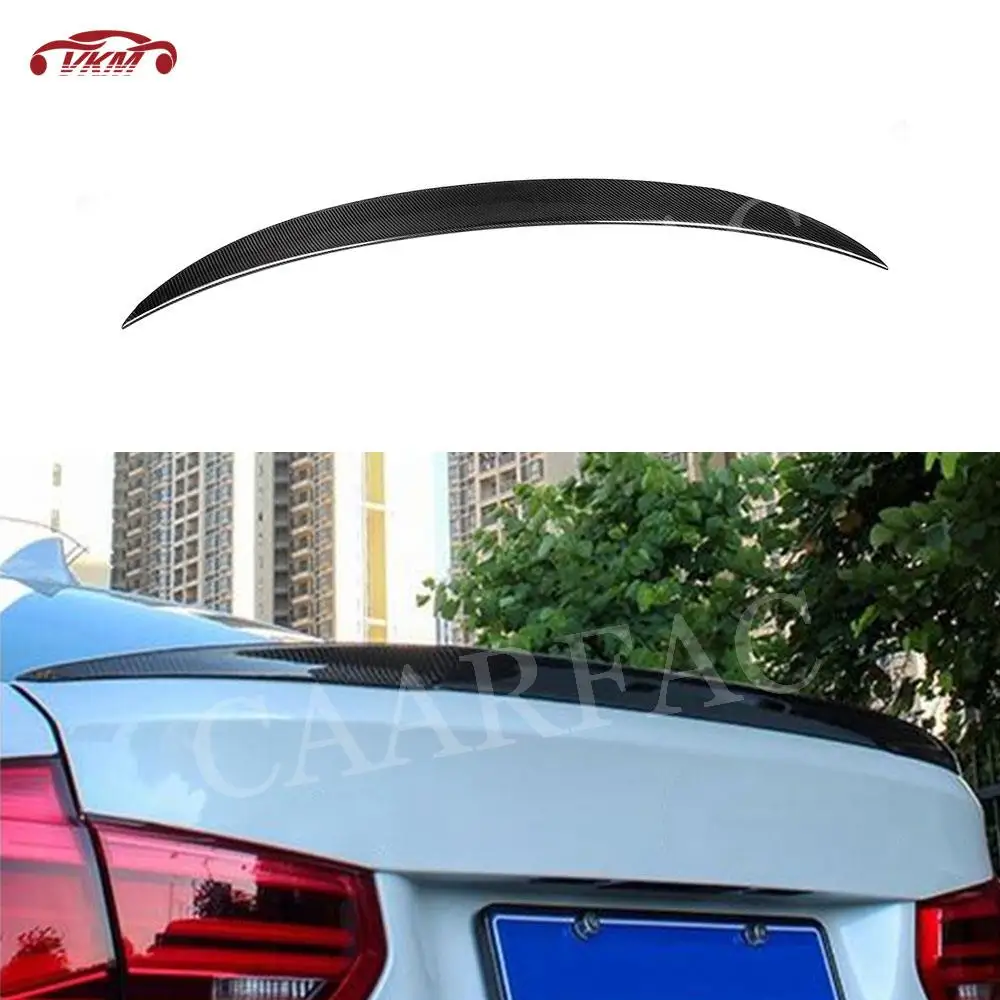 

Car Rear Trunk Spoiler Wing Boot Lip for BMW 3 Series F30 F80 M3 2012-2018 Carbon fiber Rear Deck Spoiler Car Style