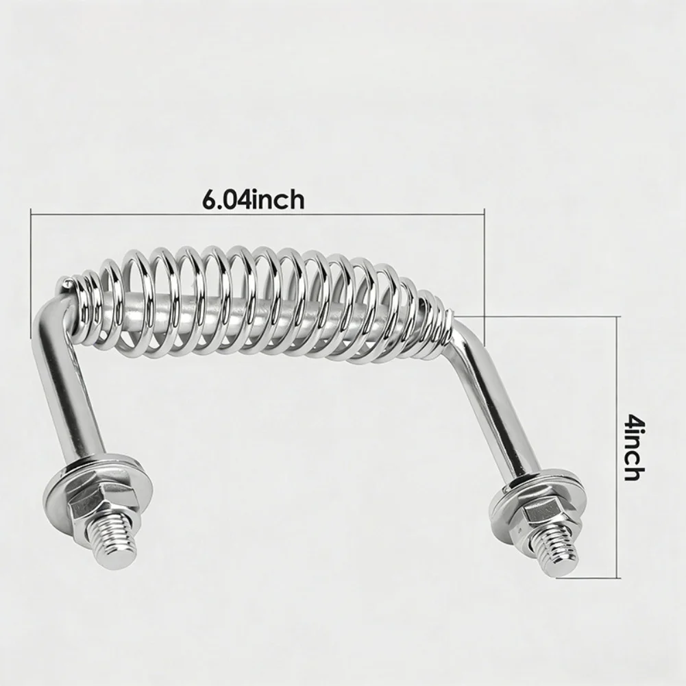 Stainless Steel For Grill Handle with Spring Mechanism Designed for Durability in High-Temperature For Grilling