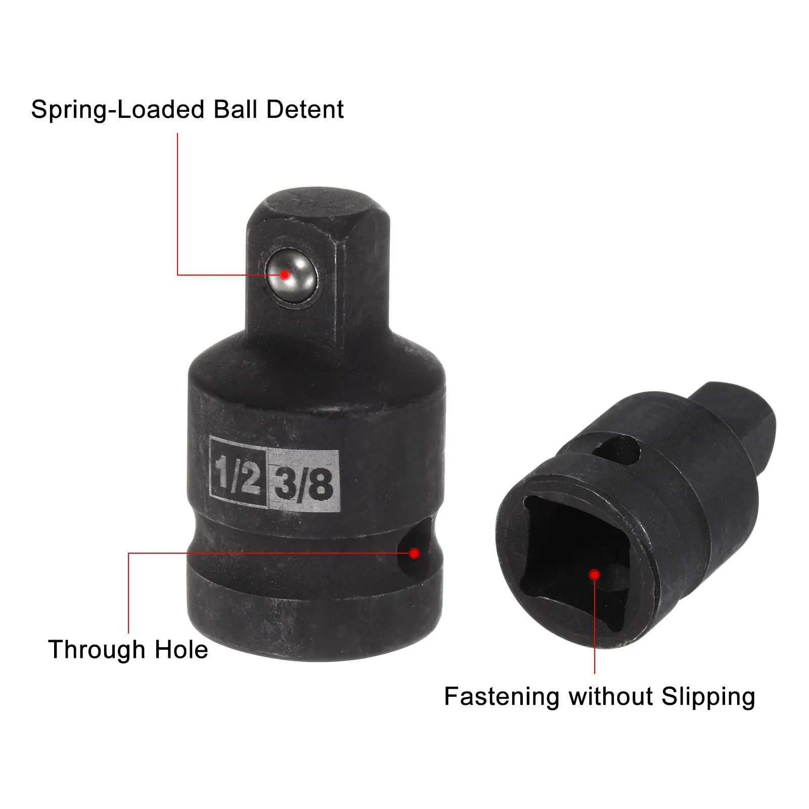 Imagem -04 - Impact Socket Adapter Grupo Chave Soquete Cr-v Aço para Impact Driver Pcs