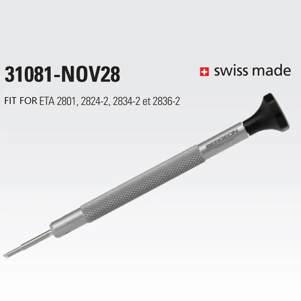 Bergeon 31081-NOV28 NOVODIAC Shock Spring Screwdriver for ETA 2801 2824-2 2836-2