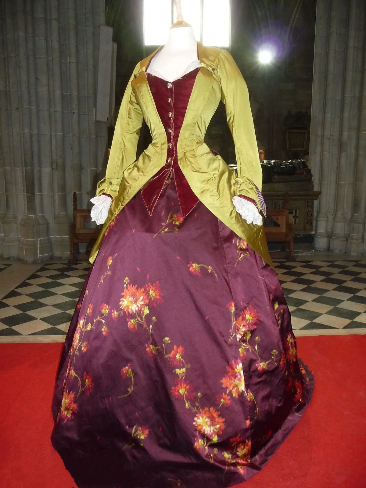 

Phantom of the Opera Carlotta Cosplay Costume Women's Rococo Victorian Edwardian Duchess Dress Theatre Stage Show Ball Gown