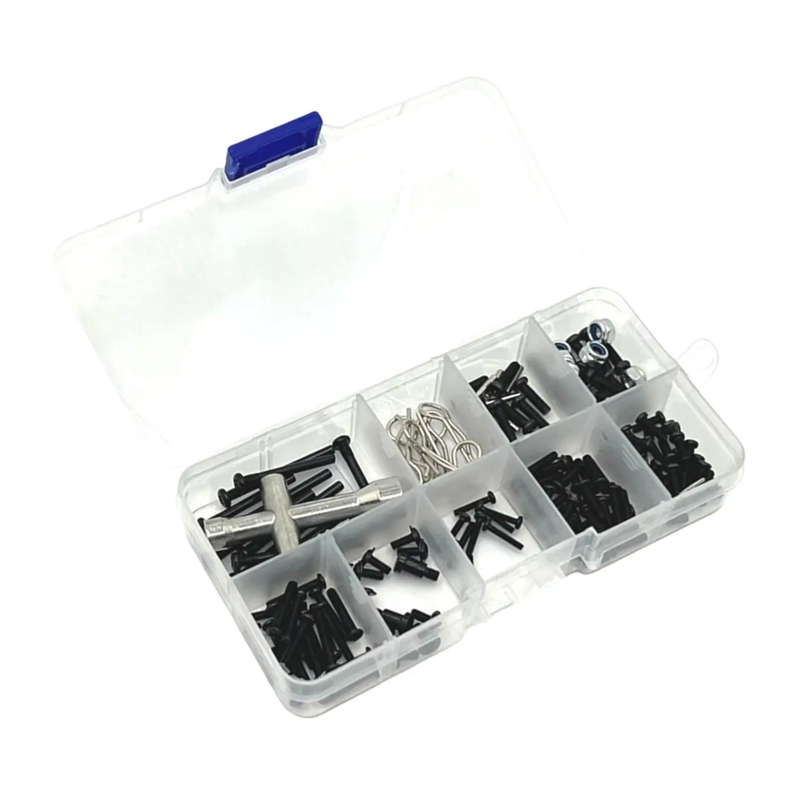RC Truck Vehicle Model Screw Set Metal Hardware Fastener Kit for 1 16 Electric RC Cars Parts and Tools