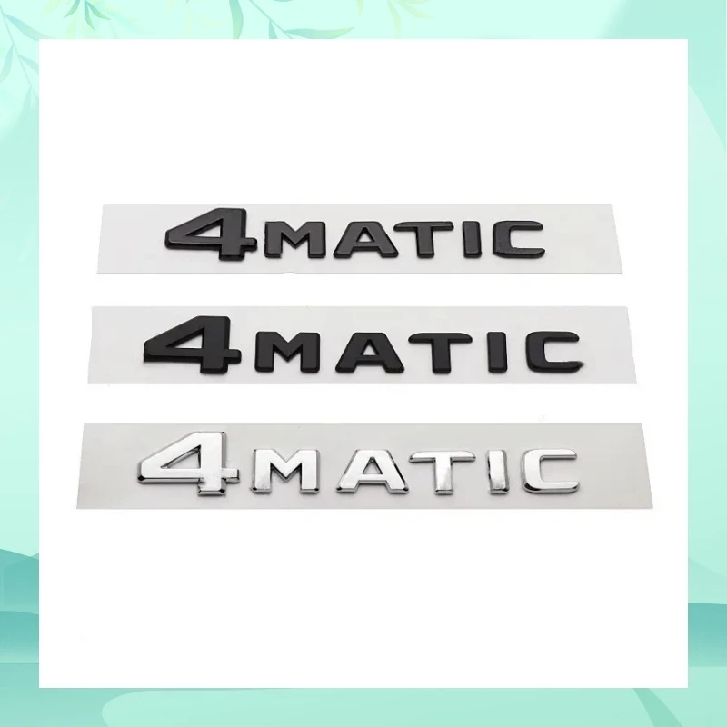 ABS Car Rear Trunk Logo Emblem For Mercedes Benz W166 W167 GLE Series GLE43 GLE53 GLE63 GLE200 GLE350 GLE400 GLE420 GLE450