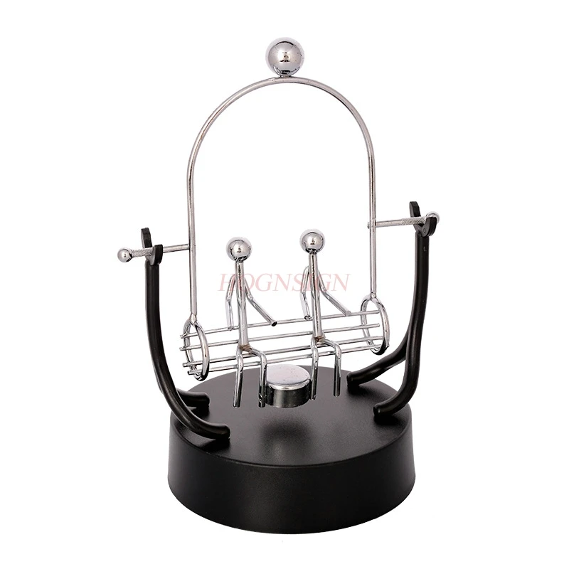 Elektromagnetisme Swing Lover Perpetuum Motion Speelgoed Slinger Fysica Onderwijs Benodigdheden Home Office Desk Decor Geschenken