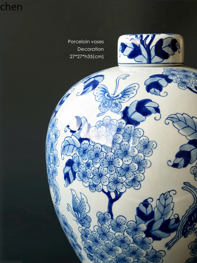 LXC Blue and White Porcelain 