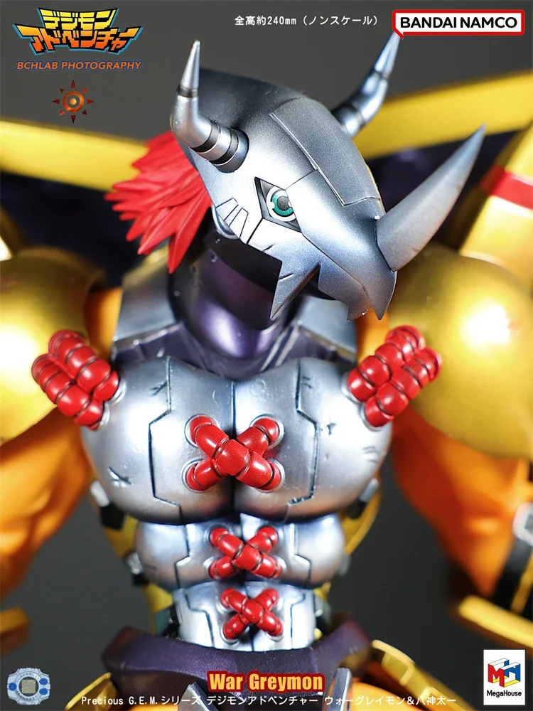 В наличии Megahouse G.E.M Digimon Приключения варгреймон новая Оригинальная аниме-фигурка модель для мальчиков Игрушка экшн-фигурка Коллекционная кукла