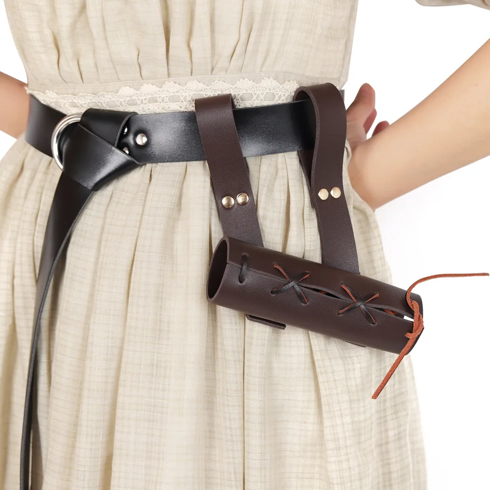 

Средневековый Ренессанс из искусственной кожи, чехол для меча, пояс, рыцарь, рапира, ножны для мужчин, пират, косплей, вечерние, сценическое выступление