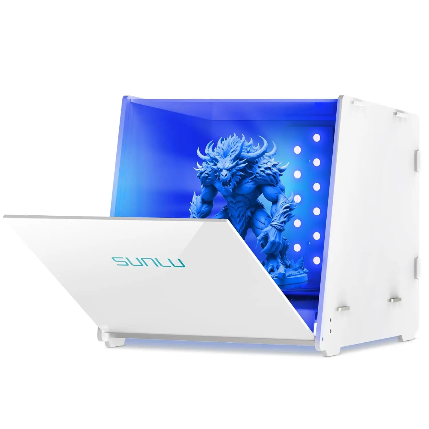 

УФ-бокс для отверждения смол Resin UV Curing Box Plus, 405 нм УФ-светодиодные лампы, УФ-машина для отверждения с таймером, 360 ° Спиннинг
