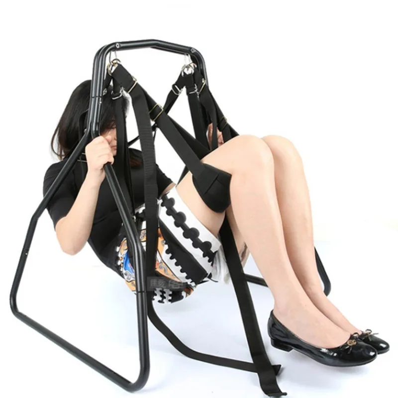 Toughage New Sex Swing Chair Pillow Adjustable Restraints Fetish Sex Position Bondage Nylon Flirt Essential Adult Sex Furniture