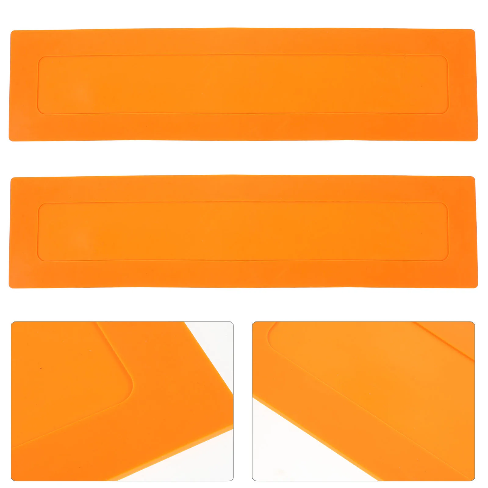 

2pcs Bright Orange Baseball Training Markers High Visibility Lightweight Portable Line Spots Stable Installation Agility Court