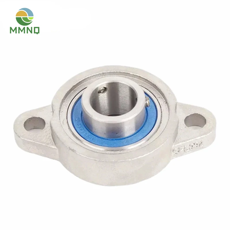 1PCS SKFL000 SKFL001 SKFL002 SKFL003 SKFL004 SKFL005 SKFL006 SUS304 Diamond Flange Insert Bearing