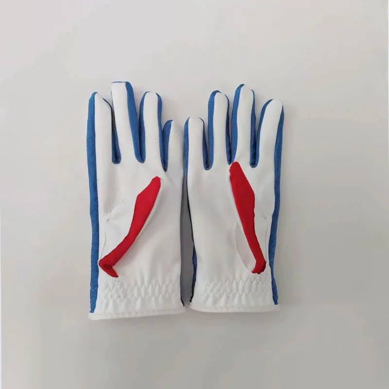 Cross-Border Wholesale Children's Golf Gloves Left and Right HandsgolfPractice Products Breathable Boys and Girls Gloves Manufac