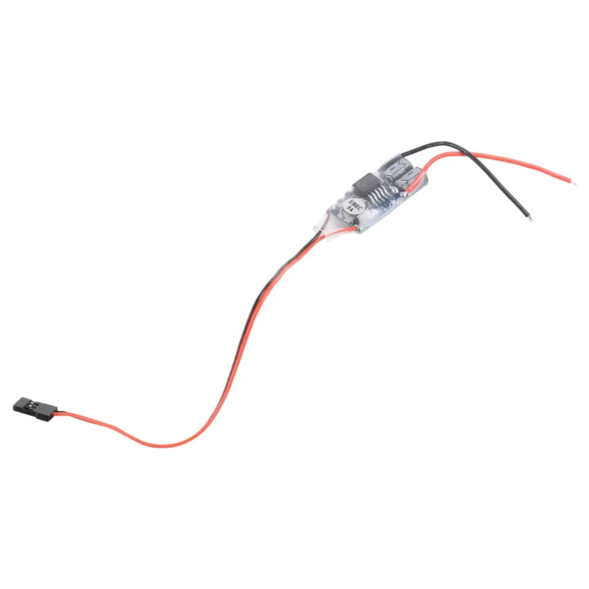 A73T UBEC 5V BEC Full Shielding Antijamming Switching Regulator for FPV RC Drone Receiver Power Supply(5A)