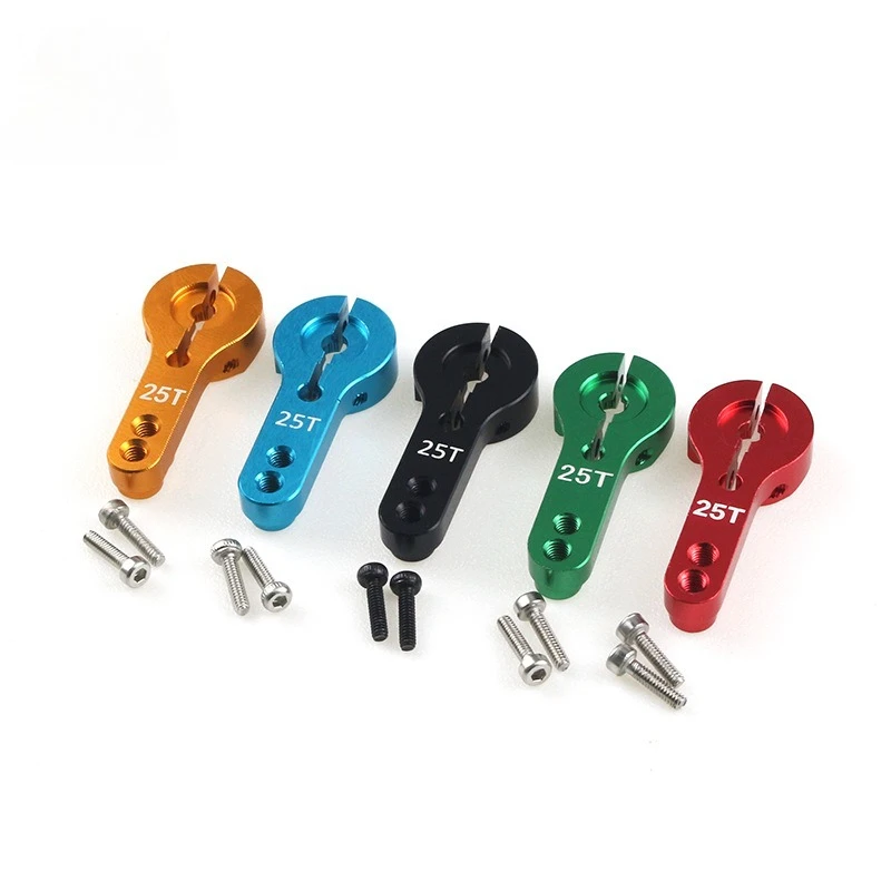 25T M3 Metal RC Servo Arm Horn for MG995 MG996R Futaba Savox Xcore HL HSP HD Power E9001 AXIAL SCX10 WPL C24 C34 MN D90 D91 MN99