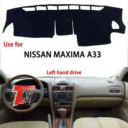 TAIJS Factory car accessories Andi UV Dust resistant Polyester Fibre dash covers for Nissan maxima a33 CEFIRO Left Hand drive