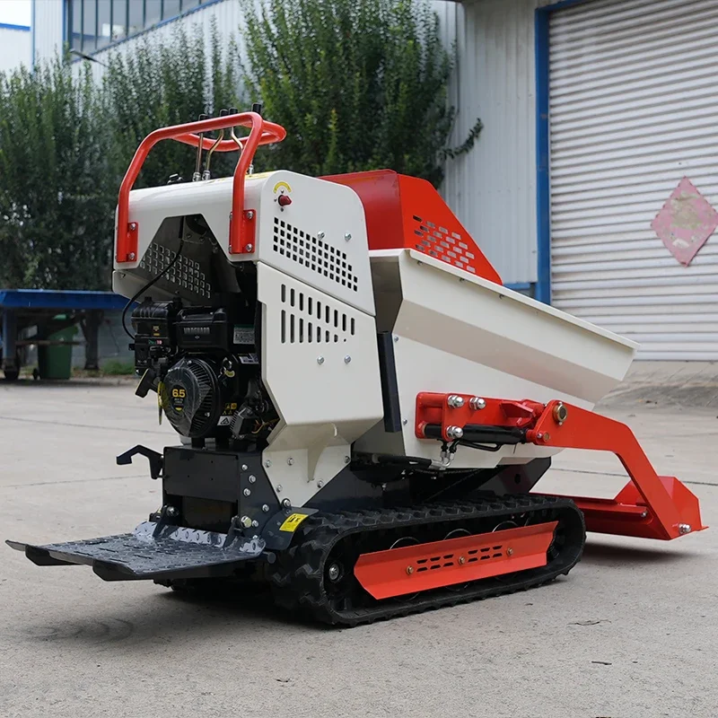 Dumper a benzina SAAO Produttore da 500 kg Mini dumper cingolato