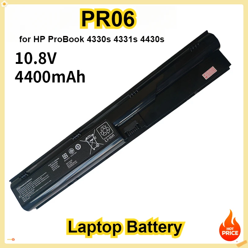 

Laptop battery for HP ProBook 4330s 4331s 4430s 4431s 4435s 4436s 4440s 4441s 4446s 4530s 4535s 4540s 4545s LC32BA122 PR06