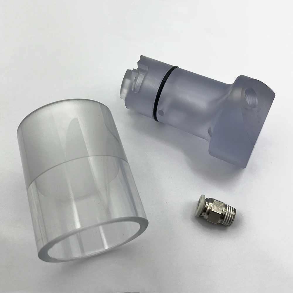 Высококачественная водоструйная режущая головка, кожух дозирующего клапана, запасные части для гидроабразивной резки с ЧПУ Paser 3, кожух, дозирующие детали 009928-1