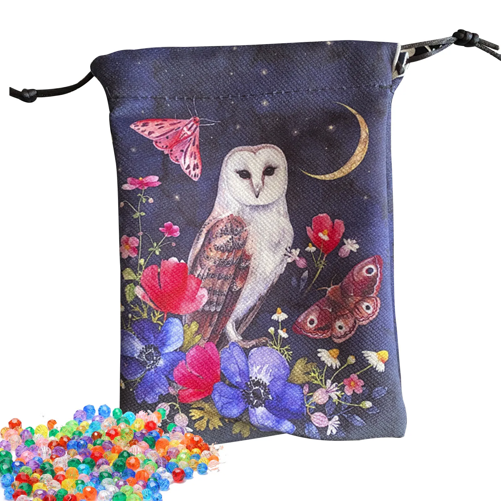 กระเป๋าสตางค์ TAROT กระเป๋าคอมโพสิตขนแกะกระเป๋าสตางค์ 5.12x7.09 นิ้ว TAROT Deck ผู้ถือกระเป๋าเครื่องประดับ PARTY ...