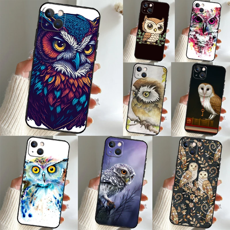 Cartoon Owl For Hua… - image