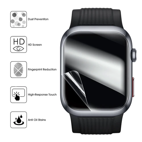 Imagen 2 del producto Para Huawei Watch D2 películas de hidrogel Protector de pantalla de reloj inteligente HD película protectora suave transparente antihuellas sin vidrio