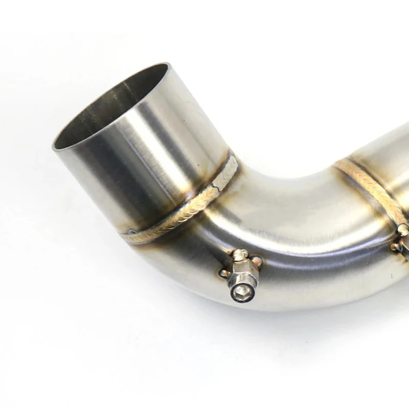 F750GS F850GS Motorrad Auspuff Mittleren Link Rohr Verbinden Slip Auf Stecker Für BMW F750 F850 F750 850 GS ADV 2020 2019 – Detail 3