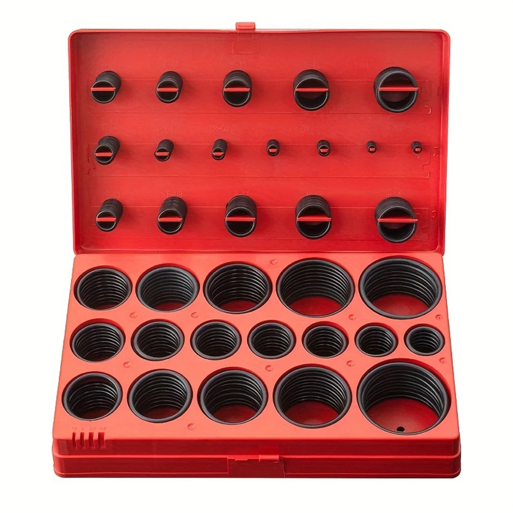 1SET BLACK O-Type Sealing Rubber Ring Automotive Air-Conditioning Compression Confidential Seal Maintenance Rubber Accessories