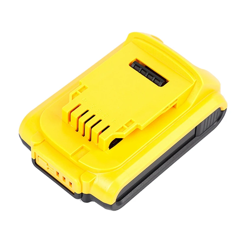 3X Battery Plastic Case+18650 Lithium Battery Protective Board For Dewalt 5-Cell Battery Tool Battery Case Kit