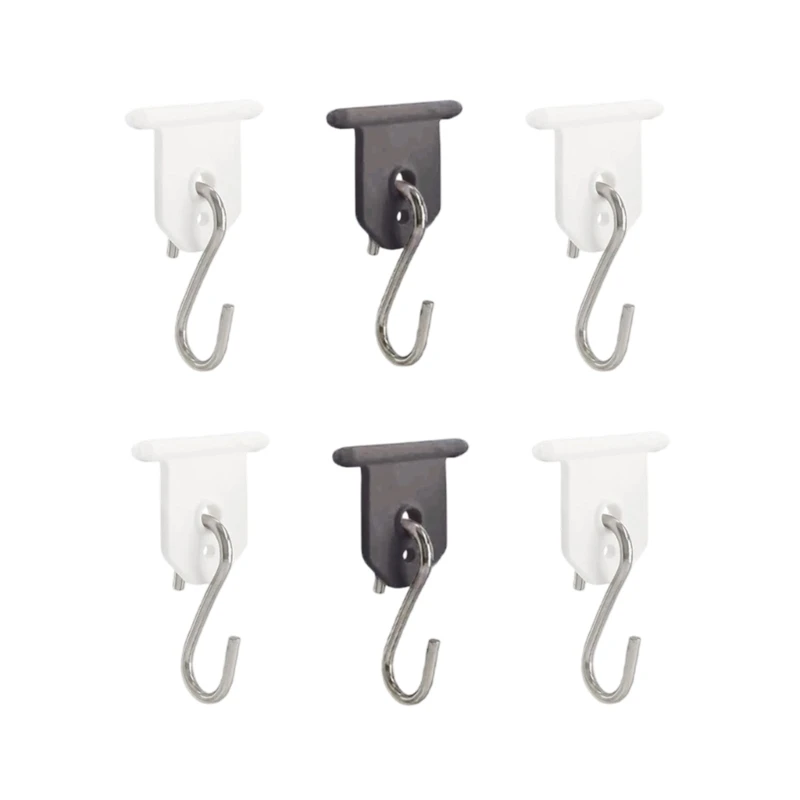 H3CE Quick Installation Campers Awning Hook With Stainless Steel Carabiner For Outdoor Shelter Setup Lightweight Design