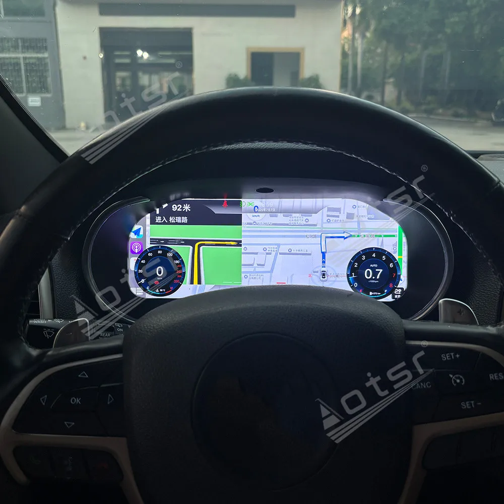 12.3‘’ For Jeep Grand Cherokee 2013-2018 Carplay Digital Performance Display Dashboard LCD Speed Table Car Virtual Information