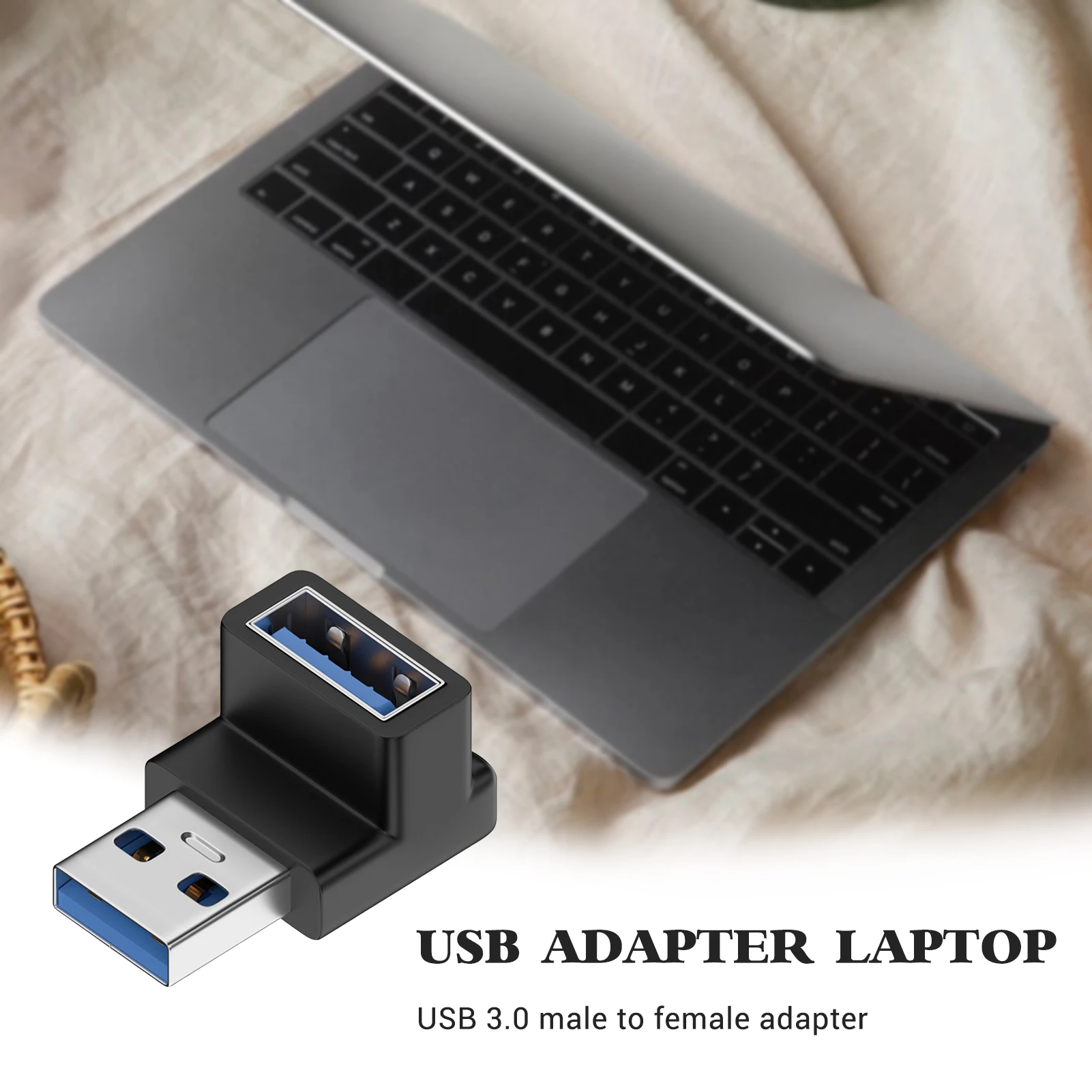 Male to Female USB3.0 Adapter with Durability and Resist Corrosion Material With Most Phone and Tablet