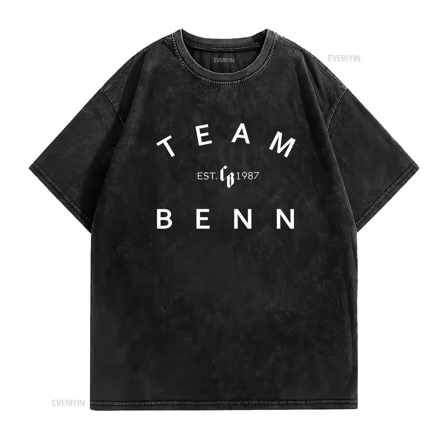 S Conor Benn Boxing T Shirt Team Logo Name Print 2Xl Sizes Casual Round Neck Fan Apparel with Benn's Number 1 Boxer Slogan